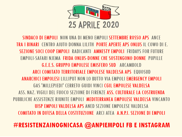 #Resistenzainognicasa